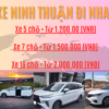 thuê xe ninh thuận đi nha trang