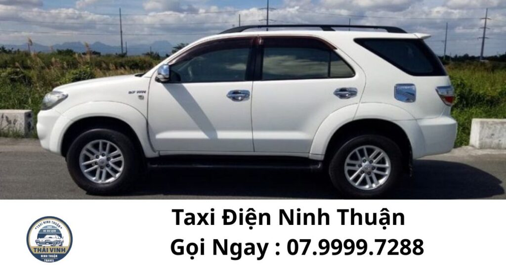 taxi điện ninh thuận xanh sạch đẹp