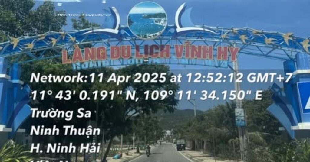 Taxi Điện Vinfast Vĩnh Hy Đi Sân Bay Cam Ranh