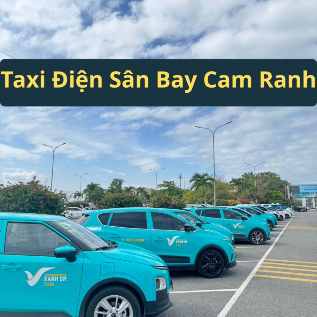 taxi điện sân bay cam ranh