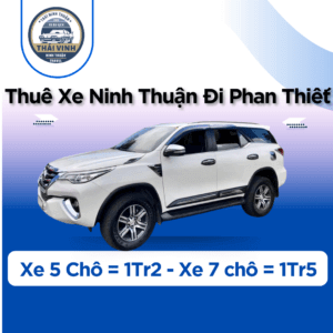 thuê xe ninh thuận đi phan thiết