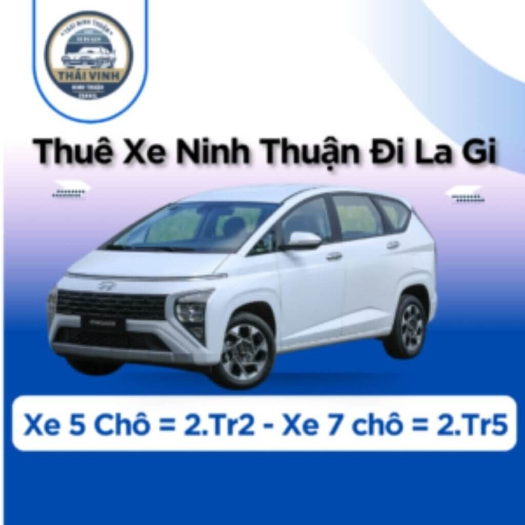 thuê xe ninh thuận đi lagi