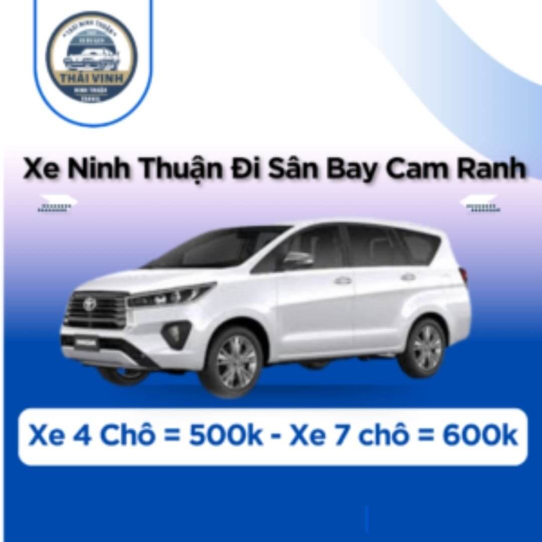 xe ninh thuận đi sân bay cam ranh