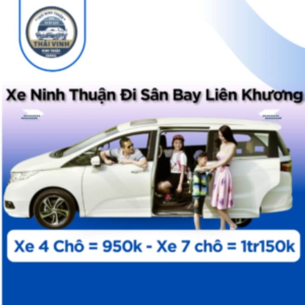 xe ninh thuận đi sân bay liên khương