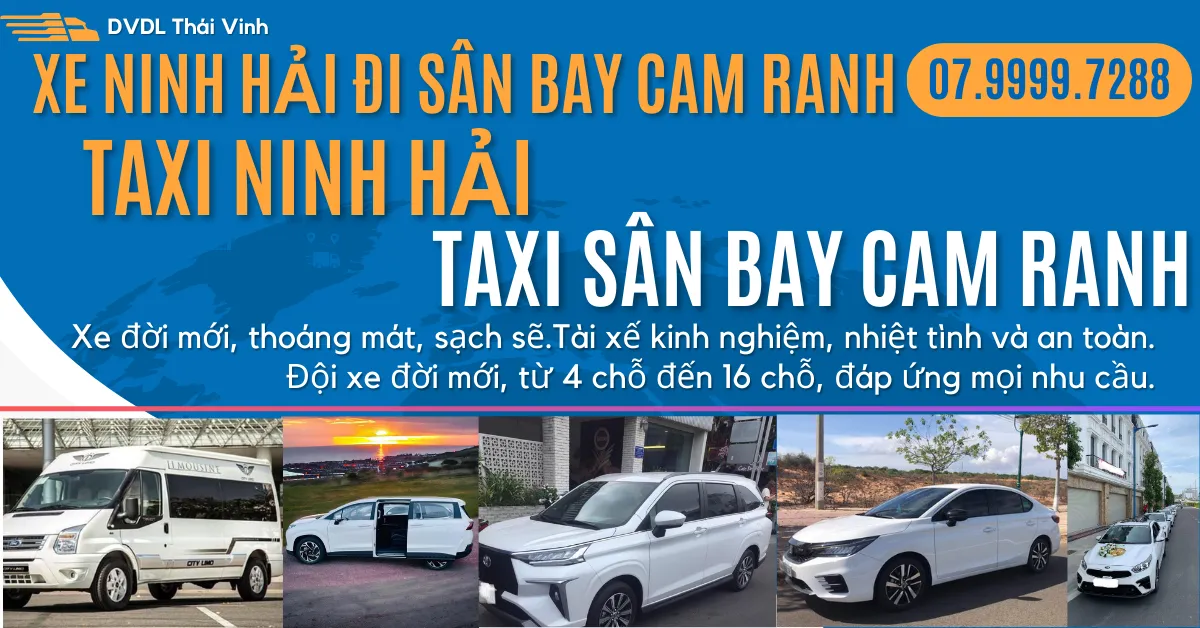 Xe Ninh Hải Đi Sân Bay Cam Ranh - Taxi Ninh Thuận 07.9999.7288 1 xe ninh hải đi sân bay cam ranh