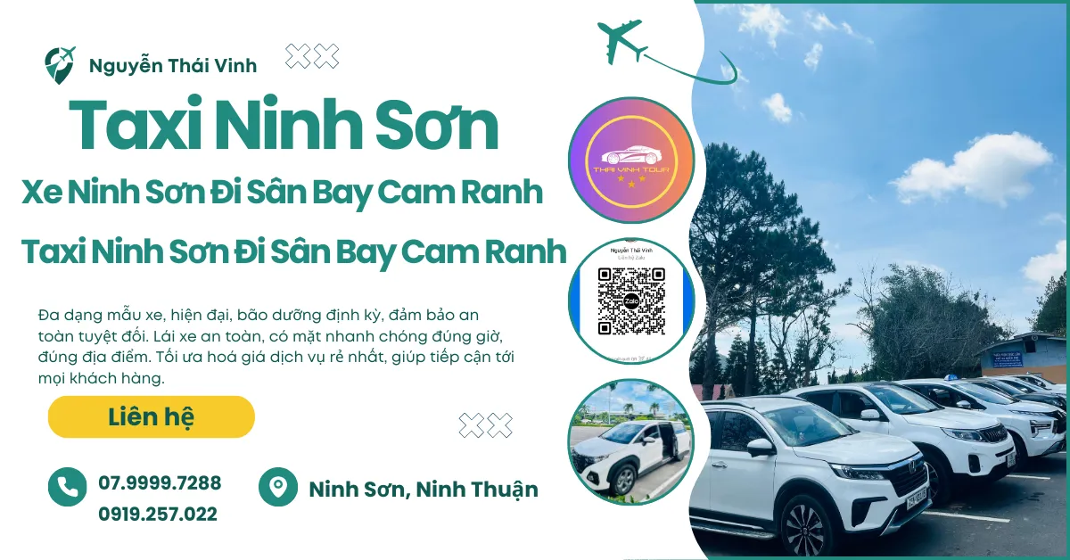 Taxi Ninh Sơn Giá Rẻ Uy Tín 07.9999.7288 1 taxi ninh sơn, taxi ninh sơn đi sân bay cam ranh, xe ninh sơn đi sân bay cam ranh