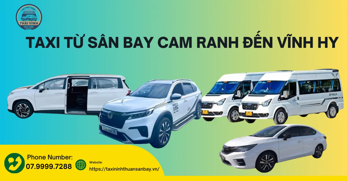 Xe Từ Sân Bay Cam Ranh Đi Vĩnh Hy 3 Taxi Từ Sân Bay Cam Ranh Đến Vĩnh Hy