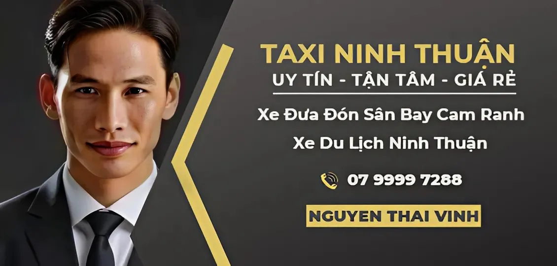 Taxi Sân Bay Cam Ranh Đi Vĩnh Hy 5 xe du lịch ninh thuận