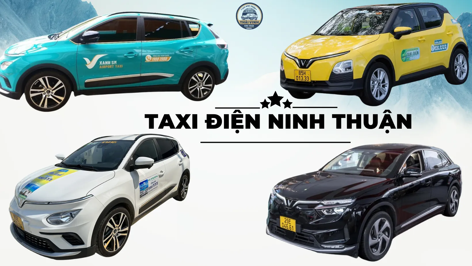 Xe Taxi Điện Ninh Thuận 2 taxi điện ninh thuận